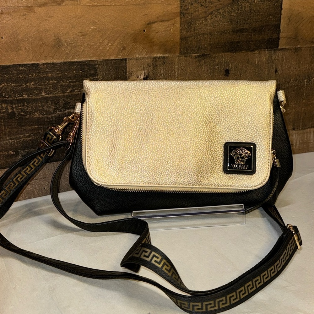 Versace crossbody/clutch/wristlet handbag
